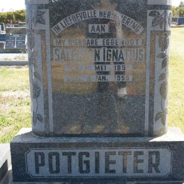 POTGIETER Salomon Ignatius 1898-1959