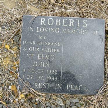 ROBERTS St. Elmo John 1922-1993