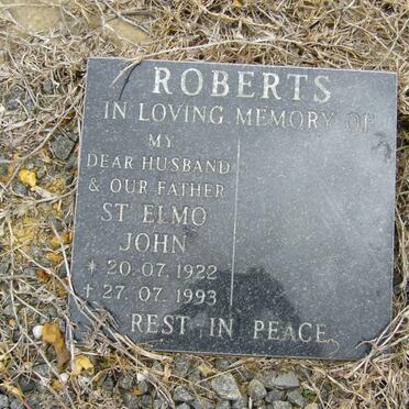 ROBERTS St. Elmo John 1922-1993