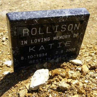 ROLLISON Katie 1934-2008