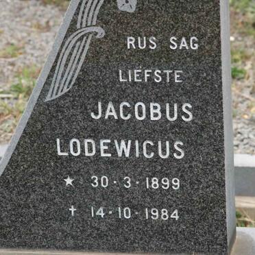 RENSBURG Jacobus Lodewicus, Janse van 1899-1984