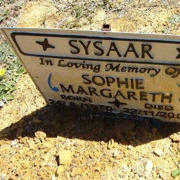 SYSAAR Sophie Margareth 1970-2006