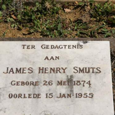 SMUTS James Henry 1874-1955