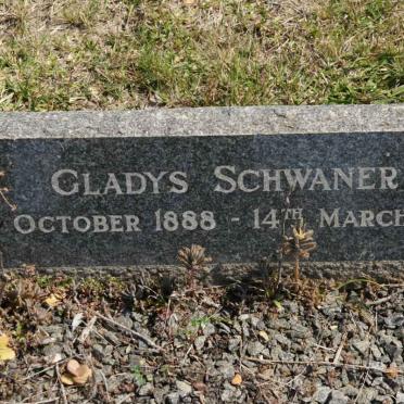 SCHWANER Gladys 1888-1970