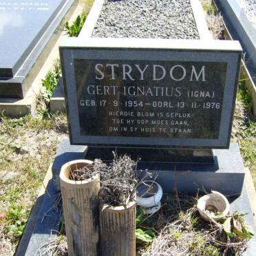 STRYDOM Gert Ignatius 1954-1976