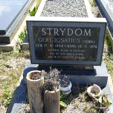 STRYDOM Gert Ignatius 1954-1976