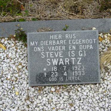 SWART S.G. 1923-1993