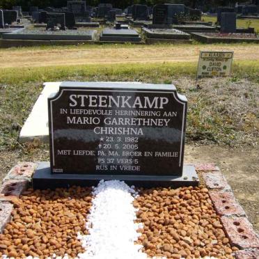 STEENKAMP Mario Garrethney Chrishna 1982-2005