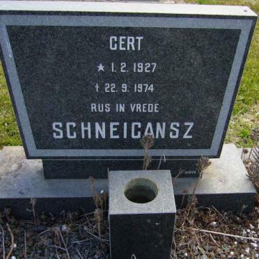 SCHNEIGANSZ Gert 1927-1974