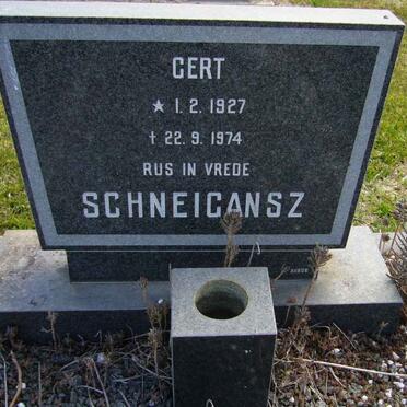 SCHNEIGANSZ Gert 1927-1974