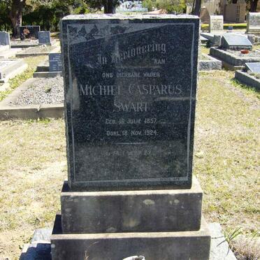 SWART Michiel Casparus 1857-1924