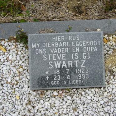 SWARTZ S.G. 1923-1993