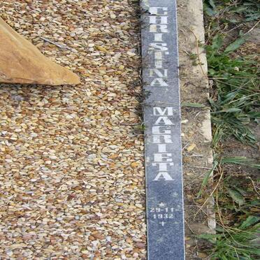 STRYDOM Christina Magrieta 1932-