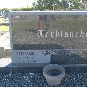 TERBLANCHE Stephaans 1921-1976