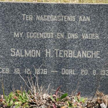 TERBLANCHE Salmon H. 1876-1939