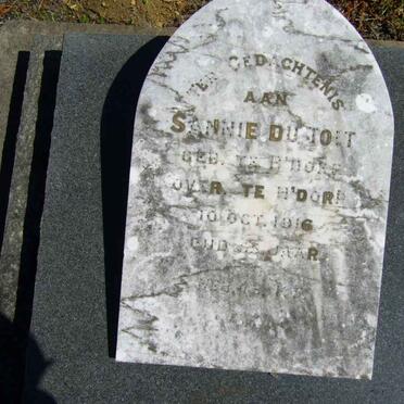 TOIT Sannie, du -1916