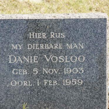 VOSLOO Danie 1903-1959