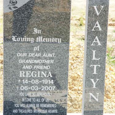 VAALTYN Regina 1914-2007