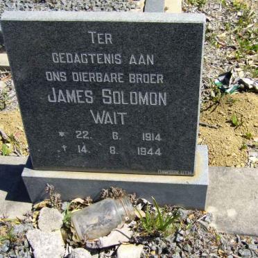 WAIT James Solomon 1914-1944