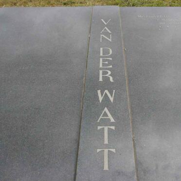 WATT Margaretha Aletta, van der nee VERMAAK 1917-1988