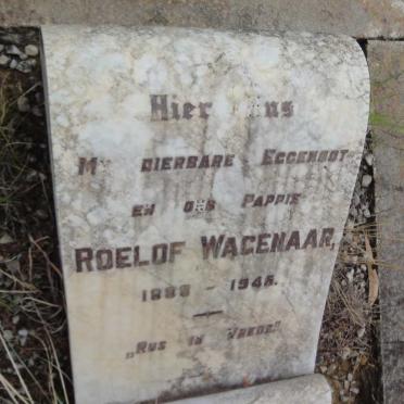 WAGENAAR Roelof 1888-1945