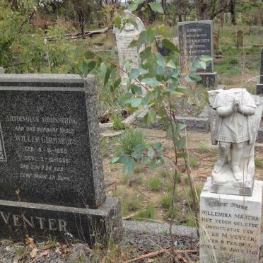 VENTER Willem Gerhardus 1858-1956 :: VENTER Willemina Martha 1910-1919