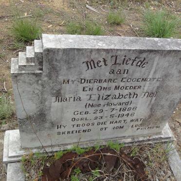 NEL Maria Elizabeth nee HOWARD 1886-1946