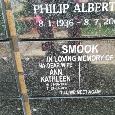 SMOOK Ann Kathleen 1939-2011