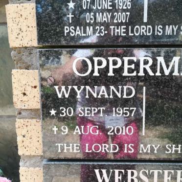 OPPERMAN Wynand 1957-2010