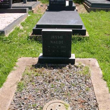 NAUDE Jessie 1903-1986