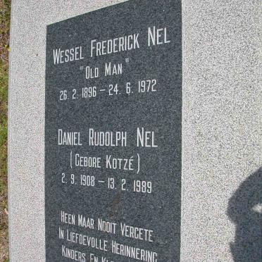 NEL Wessel Frederick 1896-1972 &amp;  DANIEL RUDOLPH KOTZE 1908-1989