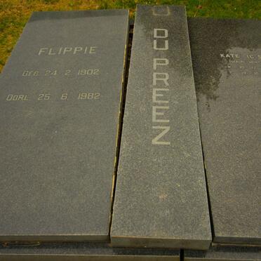 PREEZ Flippie, du 1902-1982 &amp; C.S.E. MEINTJES 1908-1992