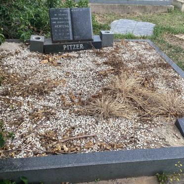 PITZER Hertzog 1917-1981 &amp; Esther 1919-1998