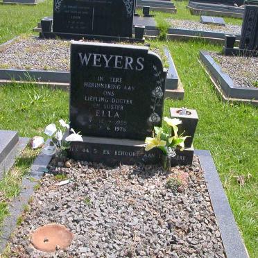 WEYERS Ella 1955-1975