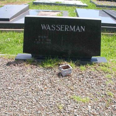 WASSERMAN Wiemp 1918-1972