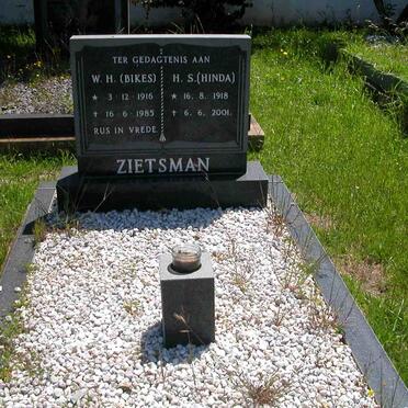 ZIETSMAN W.H.1916-1985  &amp; H.S. 1918-2001