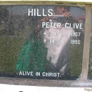 HILLS Peter Clive 1957-1998