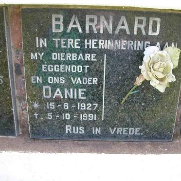BARNARD Danie 1927-1991