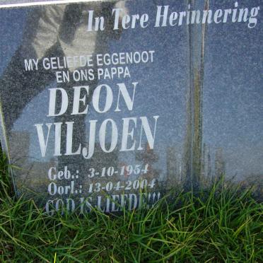 VILJOEN Deon 1954-2004