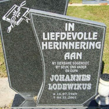 STEINBERG Johannes Lodewikus 1949-2001