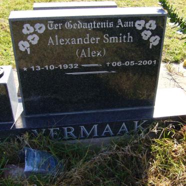 VERMAAK Alexander Smith 1932-2001