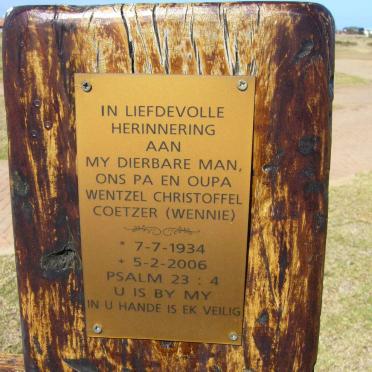COETZER Wentzel Christoffel 1934-2006