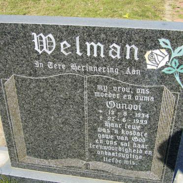 WELMAN Ounooi 1934-1999