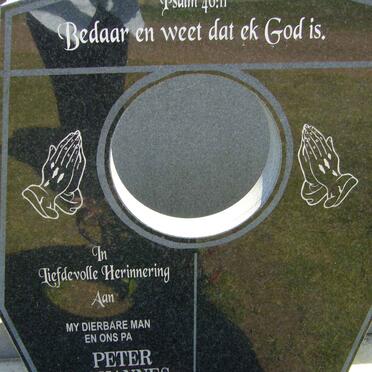 GOUWS Peter Johannes 1935-2005