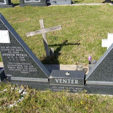 VENTER Andries Petrus 1938-1999
