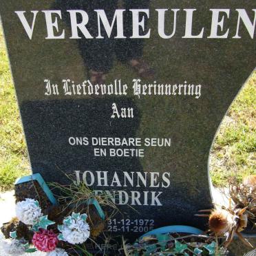 VERMEULEN Johannes Hendrik 1972-2005