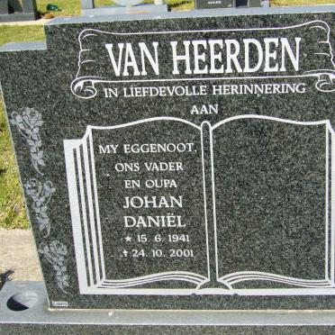 HEERDEN Johan Daniël, van 1941-2001