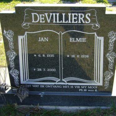 VILLIERS Jan, de 1935-2000 &amp; Elmie 1938-