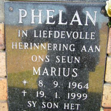 PHELAN Marius 1964-1999