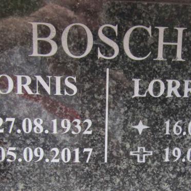BOSCH Cornis 1932-2017 &amp; Lorraine 1936-2019